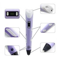 Ручка 3D PM-TYP01 фиолетовая