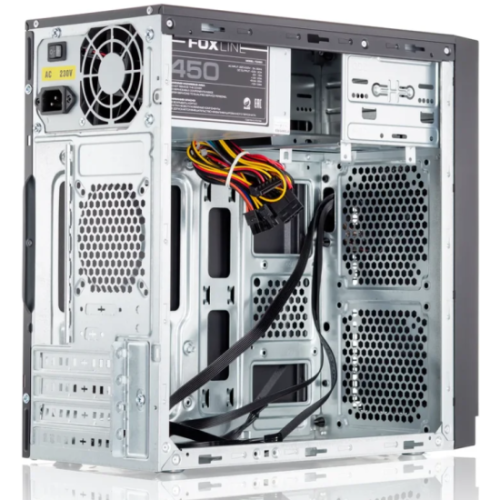 Корпус Midi Tower Foxline FL-702+FZ450R , БП 450W, 2xUSB, mATX Корпус Midi Tower Foxline FL-702+FZ450R , БП 450W, 2xUSB, mATX