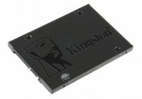 Твердотельный накопитель SSD 2.5 480GB Kingston A400 (SA400S37/480G) [SATA III, чтение 500 Мбайт/с, запись 450 Мбайт/с, TLC]