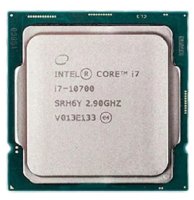  Intel Core i7 10700 OEM (S1200, - :8, :16, Comet Lake 14nm, 2.9 GHz Turbo Boost 4.8Ghz , 16 MB,   HD Graphics 630, 1200 MHz,  SSE4.1/4.2, AVX2 / VT-x / VT-d,  2-channel DDR4-2933, TDP 65W,  )