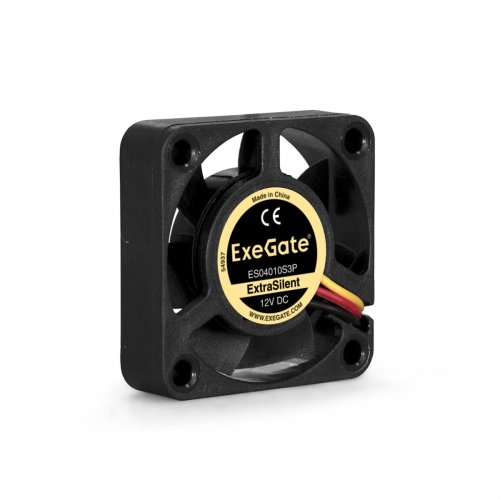  404010 ExeGate ExtraSilent EX04010S3P, Sleeve bearing, 3pin, 5500RPM 22dBA