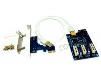 ������� AAD PCI-ex 1x �� USB3.0 to �� 3 PCI-ex 1x (������� SATA) (���.  D-K-04-07)