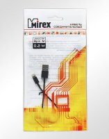 Кабель Mirex USB 2.0 AM - 8pin (M) 0.2 метр
