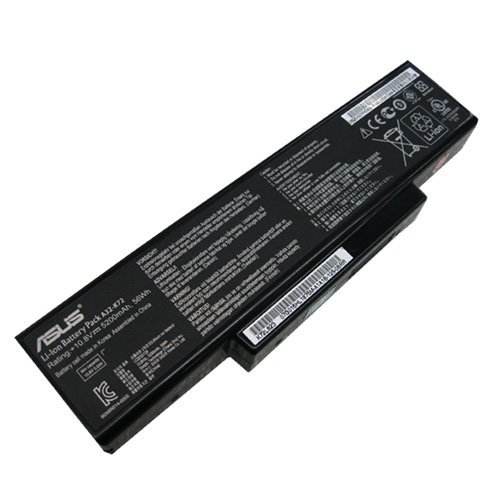    Asus K72  10.8v 5200mAh Asus A72, A73, K72, K73, N71, N73, PRO72, PRO78, X7, X73, X77 ,     : 770-NX01B1000Z, 70-NXH1B1000Z, 70-NZY1B1000Z, 70-NZYB1000Z, A32-K72, A32-N71, CS-AUK72NB, TOP-K72.