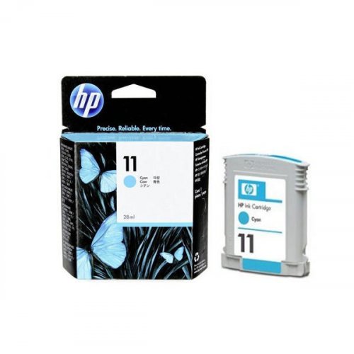  HP N11 [ C4836AE ]    (cyan, 28 ml,  DesignJet-100/111 BI-1100/2200/2300/2600/2800 CI-cp1700)