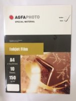 Плёнка AGFA СЕРЕБРО для струйной печати A4 150г 10 листов.