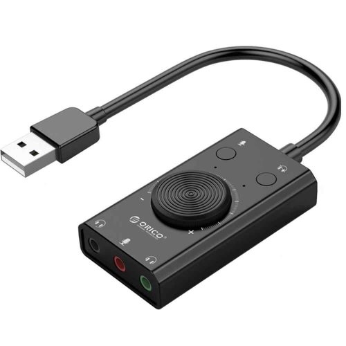    USB Sound Adapter ORICO SC2-BK    ()