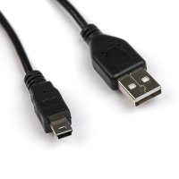 Кабель Dialog CU-0510 - miniUSB B (M) - USB A (M), V2.0, длина 1.0 м