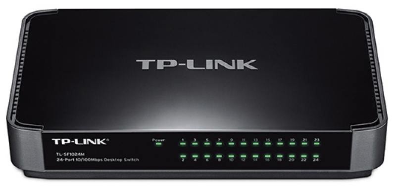  TP-Link TL-SF1024M, Desktop () , 24UTP 10 / 100Mbps, 222 x 126 x 45mm