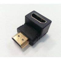 Переходник HDMI Netko HDMI(M)- HDMI(F) под углом 90град. (код 55362)