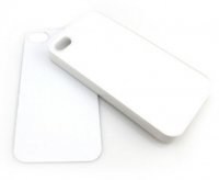 iPhone7 Чехол белый пластиковый, со вставкой под сублимацию арт.701