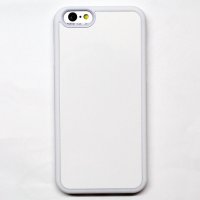 iPhone6 Чехол силиконовый белый (со вставкой под сублимацию) арт.622