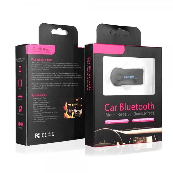  Car Bluetooth-Receiver  Bluetooth v3.0    BT-12