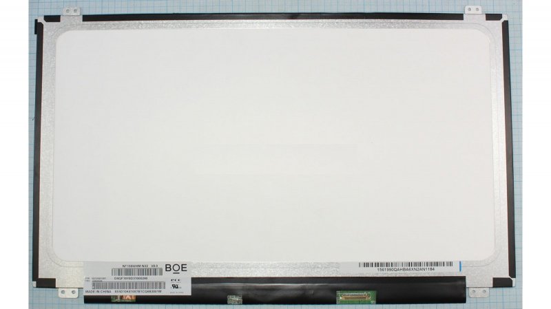  15,6 1366x768  BOE-Hydis NT156WHM-N32, 30pin, LED RIGHT-DOWN! SLIM! Glossy,  -