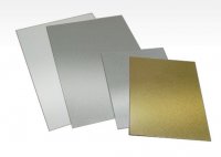 Cублимационный металл (золото шлиф) 305*420x0.55мм