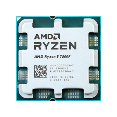 ��������� AMD Ryzen 5 7500F OEM [AM5, 6 x 3.7 ���, L2 - 6 ��, L3 - 32 ��, 2 � DDR5-5200 ���, TDP 65