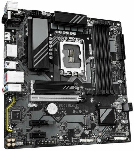 ����������� ����� GIGABYTE B760M DS3H WIFI6E GEN5 [LGA 1700, Intel B760, 4xDDR5-5600 Mhz, 1xPCI-Ex16