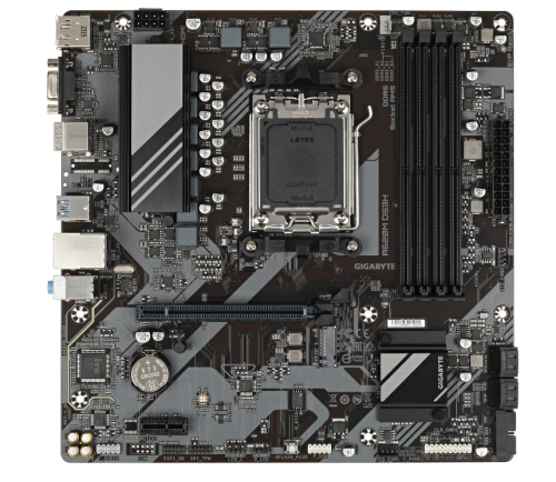 ����������� ����� GIGABYTE A620M DS3H AM5, AMD A620, 4xDDR5-5200 ���, 1xPCI-Ex16, 1xM.2, Micro-ATX