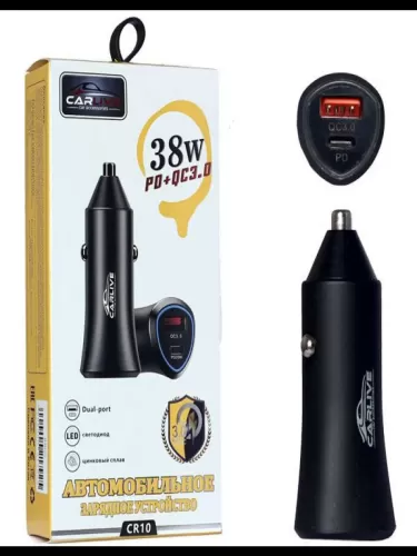 ������������� �������� ���������� Carlive CR10 QC3.0 + PD20W 5V/3A 38W ceramic