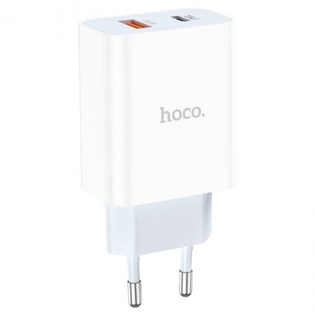 ������� �� HOCO C97A, PD20W+QC3.0, 1xUSB-C/1xUSB-A, 3A+ ������ (Type-C - 8 pin), 1�, �����