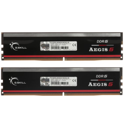 ������ DDR5 32Gb G.Skill Aegis 5 [F5-5200J4040A16GX2-IS] 32 �� [DDR5, 16 ��x2 ��, 5200 ���, 40(CL)-4