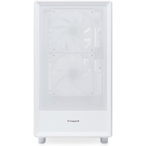 ������ ��� ����� ������� HSPD M310, Mesh Mini-tower, White, TG, 0.4 SPCC, 3x120mm ARGB mATX, mITX (M