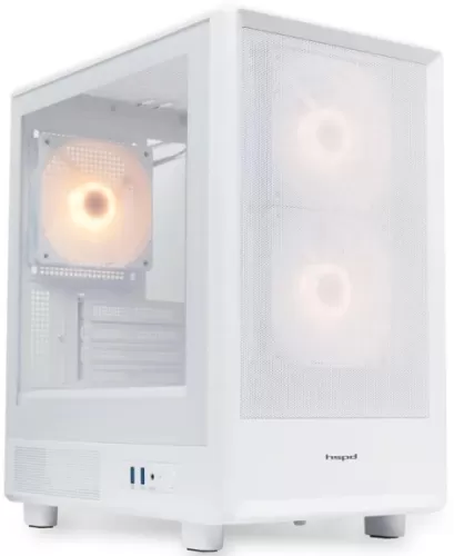 ������ ��� ����� ������� HSPD M310, Mesh Mini-tower, White, TG, 0.4 SPCC, 3x120mm ARGB mATX, mITX (M