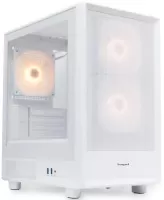 ������ ��� ����� ������� HSPD M310, Mesh Mini-tower, White, TG, 0.4 SPCC, 3x120mm ARGB mATX, mITX (M