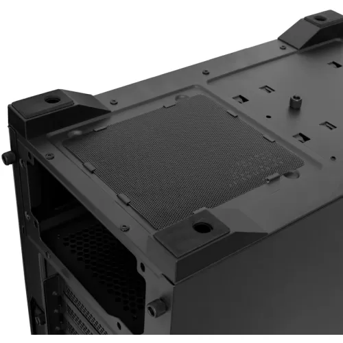 ������ ��� ����� ������� HSPD M521, Mesh Mid Tower, Black, slide TG, 0.45 SPCC, 4x120mm ARGB ATX, mA