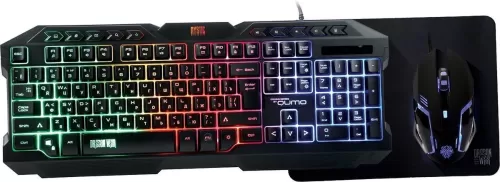 ������� ����� Qumo Mystic K58/M76, ����������  ���������, 104 + 10 ������ �����������, ��������� ���
