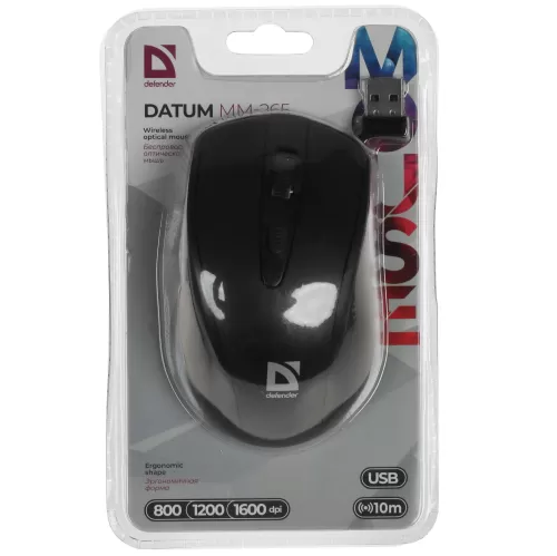 ���� Defender Datum MM-265 ������������ ���������� 1000dpi (������)