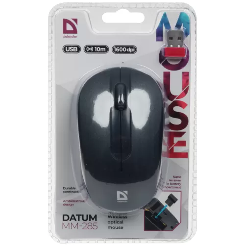 ���� Defender Datum MM-285 ������������ ���������� 1000dpi (������)