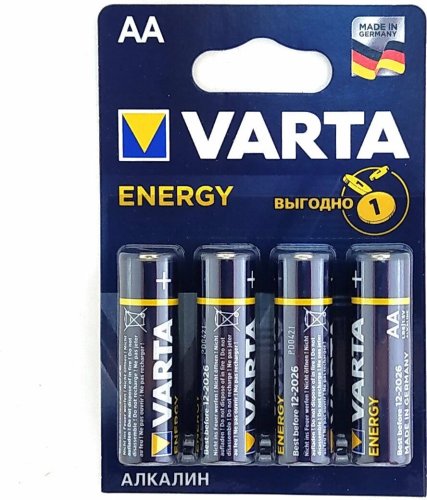    AA VARTA LR6/4BL ENERGY 4106 1.5V (4 .)