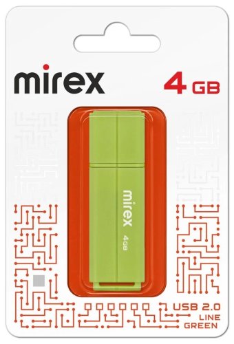-  4GB Mirex LINE Green ()