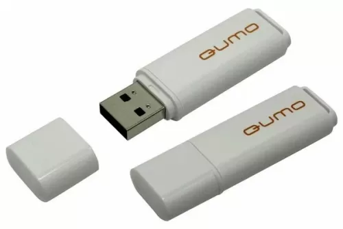 - 64Gb QUMO [Optiva 01, White USB 2.0]