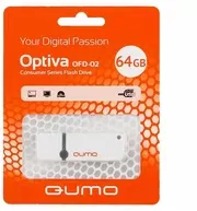 - 64Gb QUMO [Optiva 02, White USB 2.0]