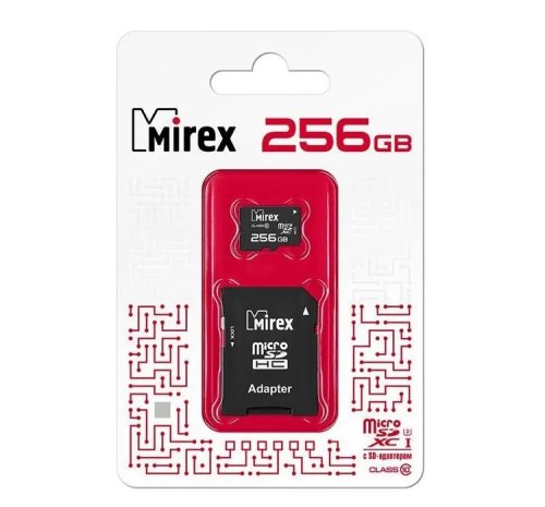   Micro SDXC 256Gb MIREX UHS-I U3,   SD