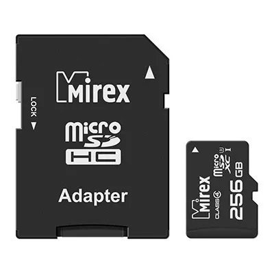   Micro SDXC 256Gb MIREX UHS-I U3,   SD