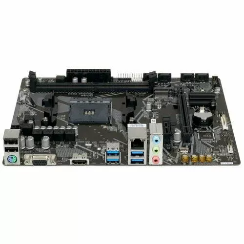 . GIGABYTE A520M K V2 AM4, AMD A520, 2xDDR4-3200 Mhz, 1xPCI-Ex16, 1xM.2, Micro-ATX