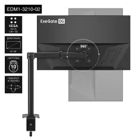   ExeGate EDM1-3210-02 (   15-32, VESA 75x75, 100x100, .  10 ,  -90/+90,  -90/+90  360, 2  :   ,  )