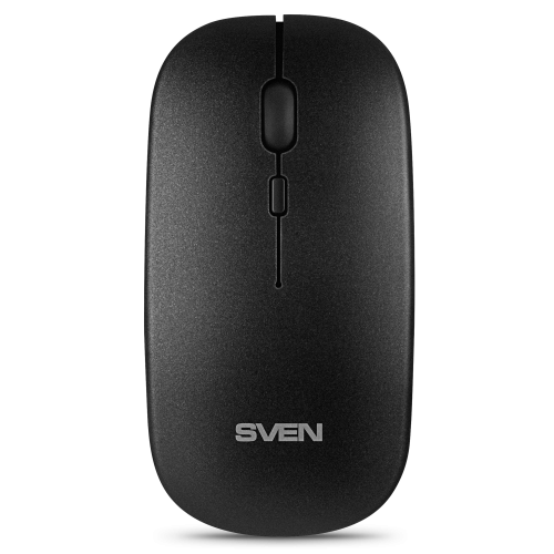 Мышь SVEN RX-565SW тёмно-серая, 800-1600dpi, бесшумная, беспроводная Мышь SVEN RX-565SW тёмно-серая, 800-1600dpi, бесшумная, беспроводная