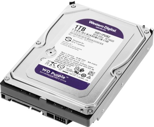   1TB WD WD Purple WD11PURZ, 1, HDD, SATA III, 3.5