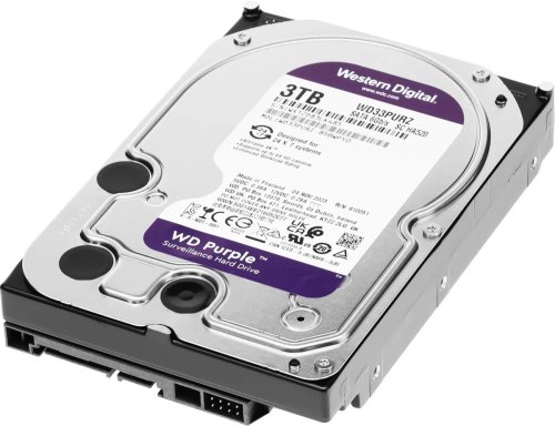   3TB WD Purple WD33PURZ, 3, HDD, SATA III, 3.5