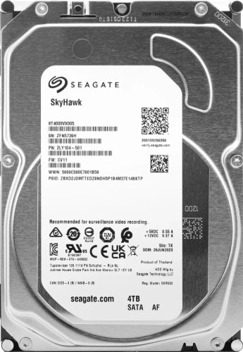   4TB Seagate SkyHawk ST4000VX005    (SATA 6 /, 5900 rpm, 64Mb )