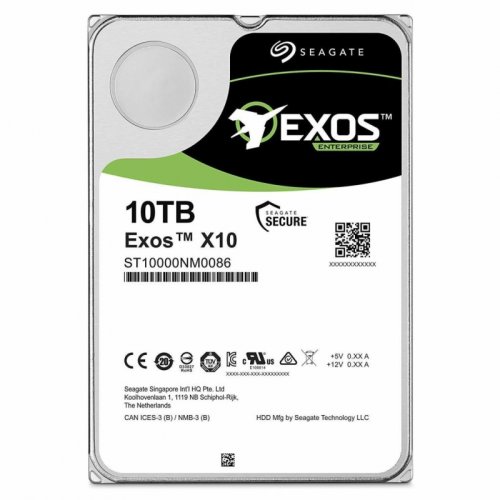   10TB Seagate Exos X10 [ST10000NM0086] SATA III, 6 /, 7200 /,   - 256 