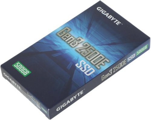   SSD M.2 500GB GIGABYTE AORUS Gen3 2500E [G325E500G] PCIe 3.0 x4,  - 2300 /,  - 1500 /, 3  TLC, NVM Express, TBW - 120 