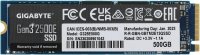   SSD M.2 500GB GIGABYTE AORUS Gen3 2500E [G325E500G] PCIe 3.0 x4,  - 2300 /,  - 1500 /, 3  TLC, NVM Express, TBW - 120 