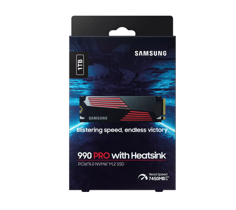   SSD M.2 1TB Samsung 990 Pro [MZ-V9P1T0W] PCIe 4.0 x4,  - 7450 /,  - 6900 /, 3  MLC (TLC), NVM Express, TBW - 600 