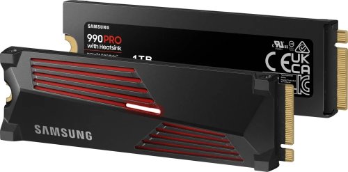   SSD M.2 1TB Samsung 990 Pro [MZ-V9P1T0W] PCIe 4.0 x4,  - 7450 /,  - 6900 /, 3  MLC (TLC), NVM Express, TBW - 600 
