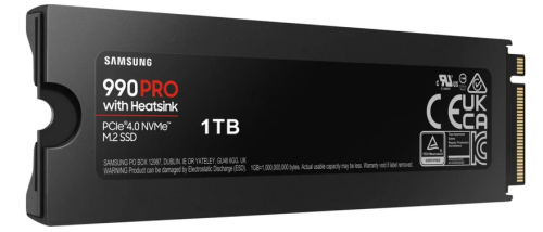   SSD M.2 1TB Samsung 990 Pro [MZ-V9P1T0W] PCIe 4.0 x4,  - 7450 /,  - 6900 /, 3  MLC (TLC), NVM Express, TBW - 600 
